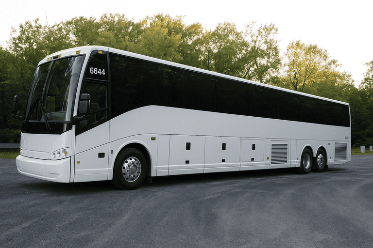 exterior of Largo Coach Bus Service coach bus