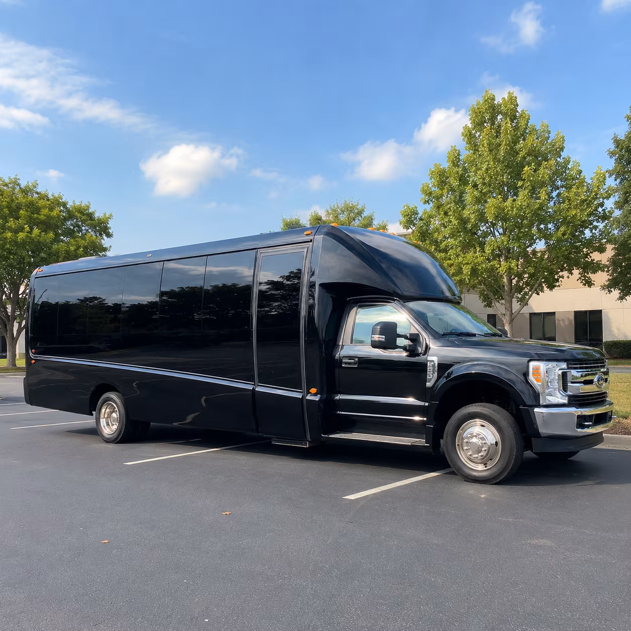 charter bus rentals for large largo prom groups and school organized events