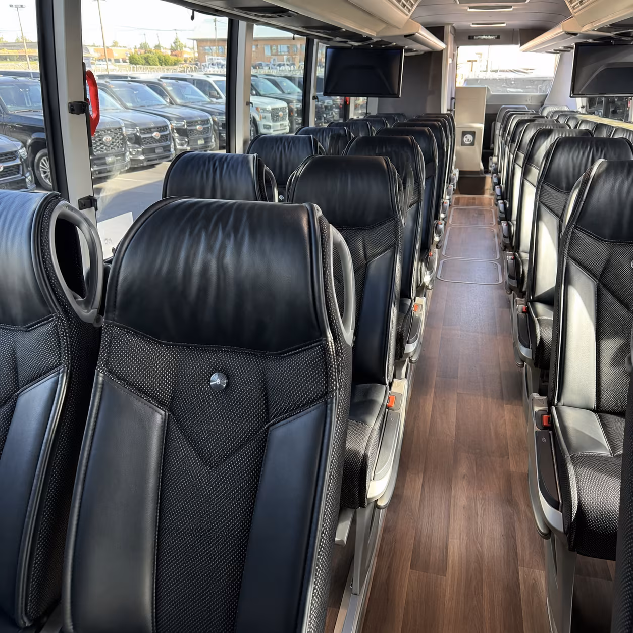 charter bus service for veterans events and memorial ceremonies in largo