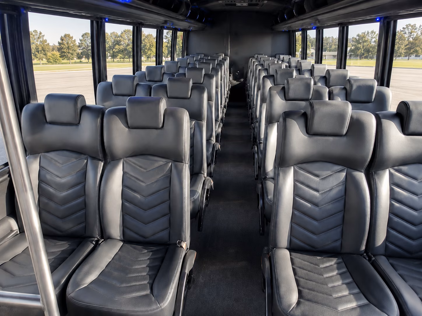 charter buses for largo wedding weekends with out of town guests