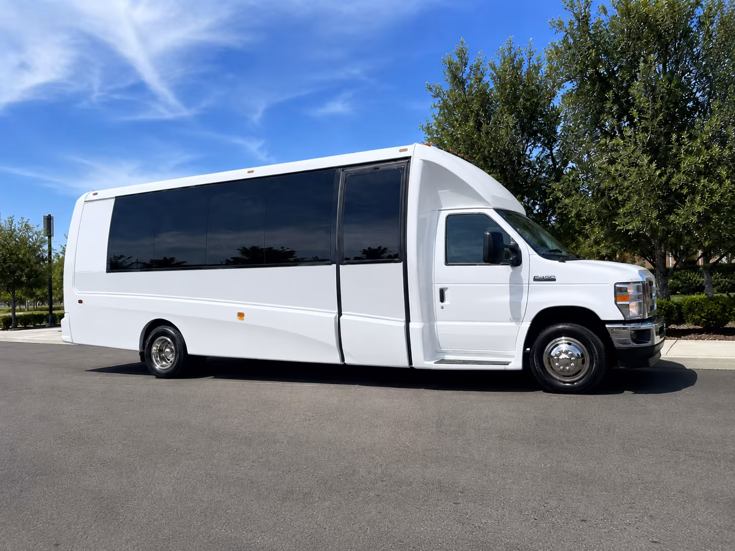 employee shuttle buses for largo office parks and corporate campuses
