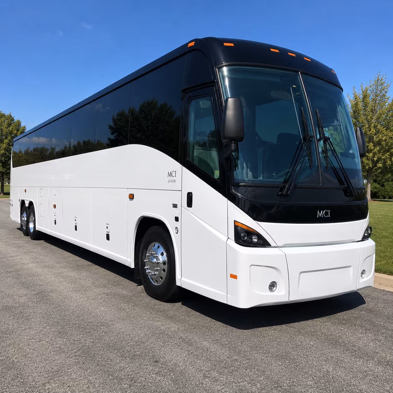 largo 56 passenger charter bus