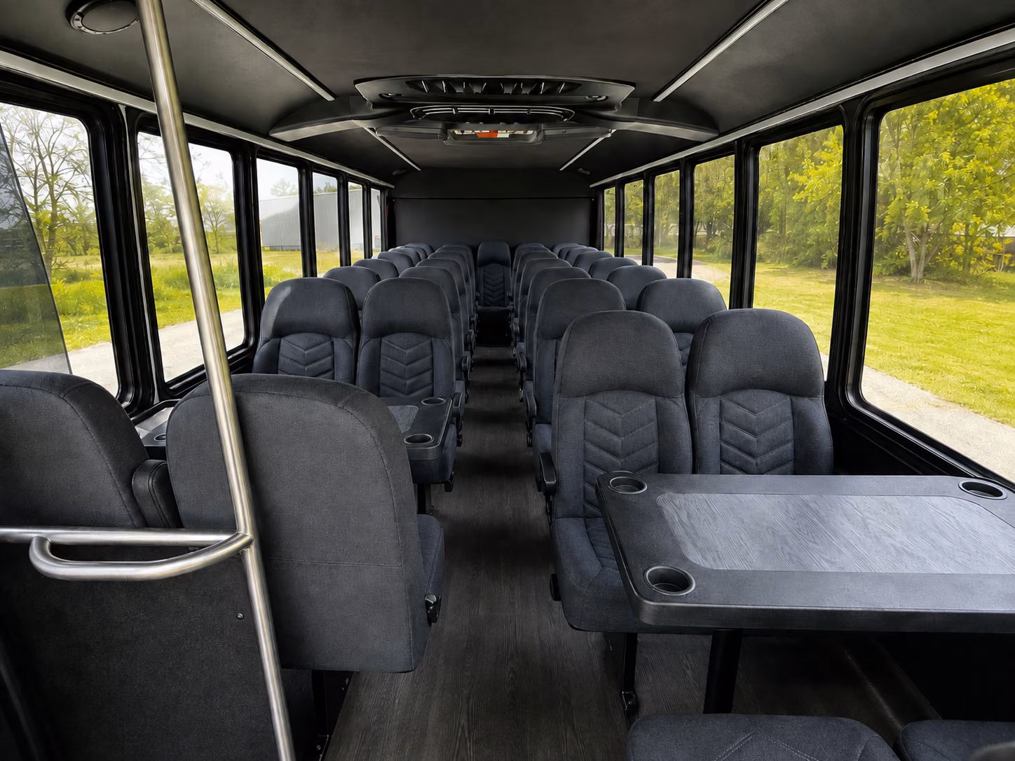 largo religious group transportation onboard seating