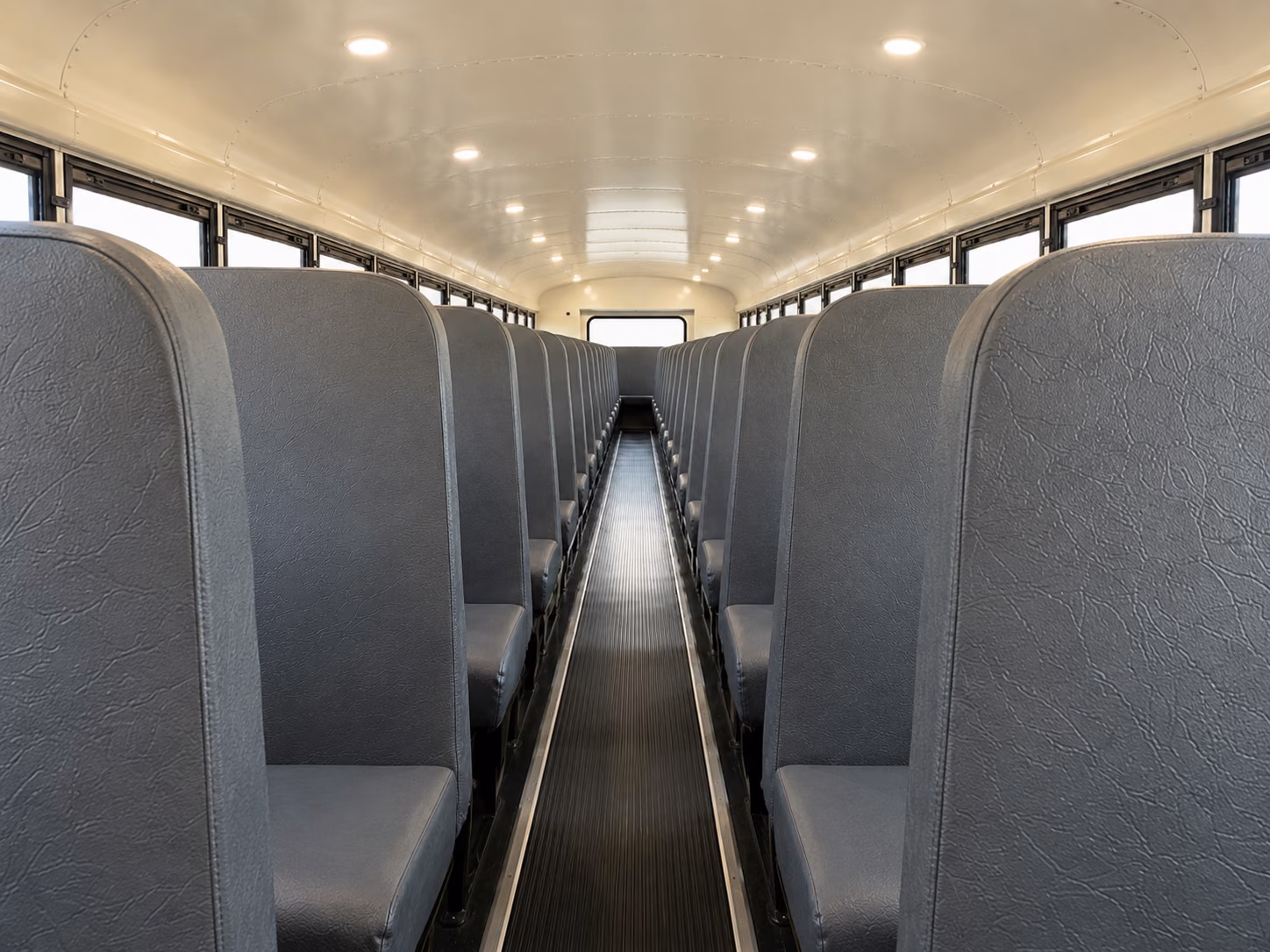 largo school bus inside