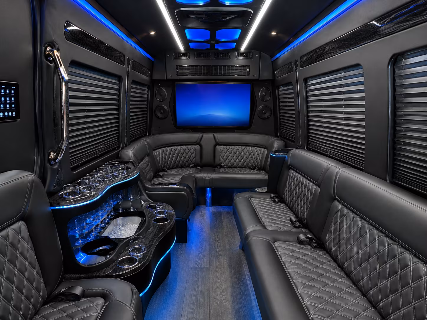 largo sprinter limousine inside