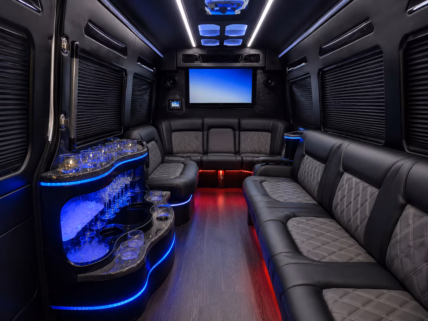 largo sprinter limousine interior