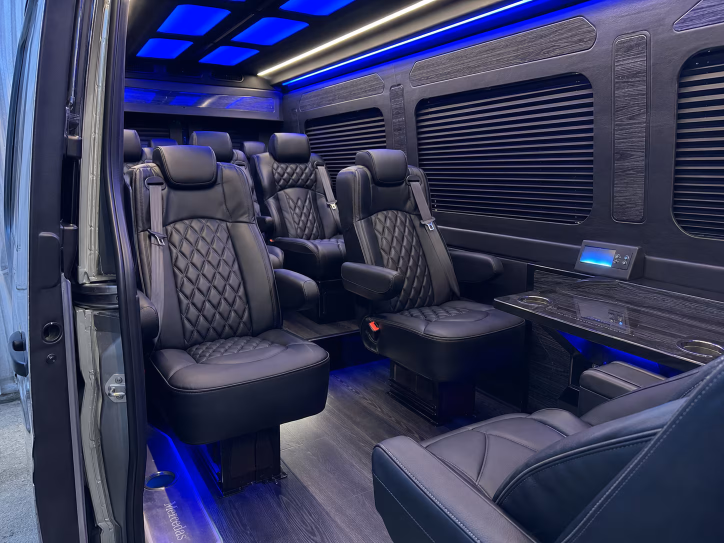 sprinter van transportation for groups and events across largo