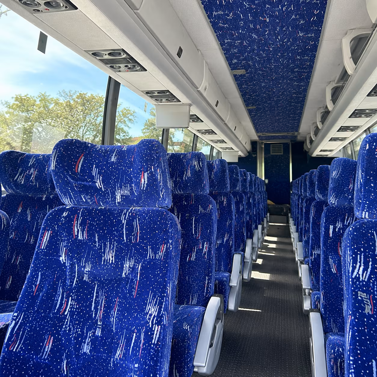 youth group and confirmation class buses in largo
